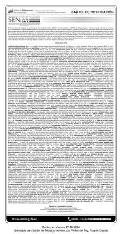 Constructora Daoud, C.A - Servicio Nacional Integrado de
