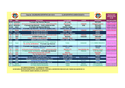 012-15 calendario 2014-15 Uesgueva.xlsx - club deportivo union