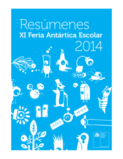 XI Feria Antártica Escolar