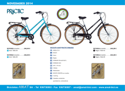 NOVEDADES 2014 - Bicicletes Amat
