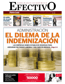 EL DILEMA DE LA EL DILEMA DE LA - Prensa Libre