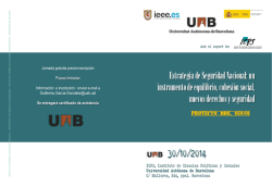 Diapositiva 1 - Universitat Aut&ograve;noma de Barcelona
