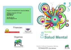 jornadas de Salud Mental