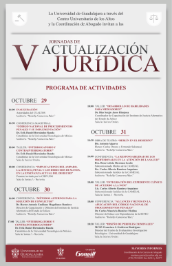 Cartel JJ - Centro Universitario de los Altos - Universidad de