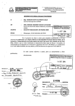 documento - Municipalidad Provincial :: Mariscal Nieto