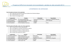 Paneles de evaluación campaña obligatoria 2014