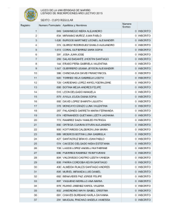 listado-inscritos - Universidad de Nariño