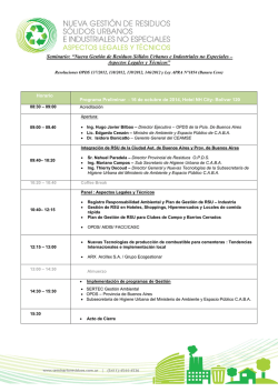 Buenos Aires, 13 de agosto de 2013 - seminario.