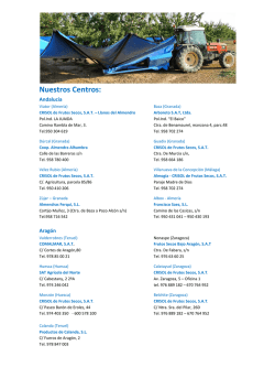 Consulte su centro Crisol-Arboreto más cercano