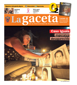 descargar edición completa - La Gaceta - Universidad de Guadalajara
