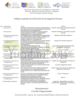 Innovaci&oacute;n para la sustentabilidad alimentaria - Reuniones