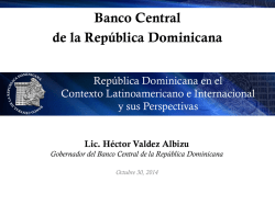 Gráficos de la presentación del Gobernador, Héctor Valdez Albizu