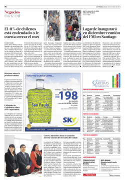 Negocios On  Off Lagarde inaugurar&aacute; en diciembre - Papel Digital