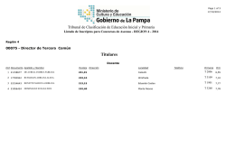 Titulares