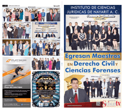 MARTES 28 DE OCTUBRE DE 2014 M E R I D I A N O - Nayarit