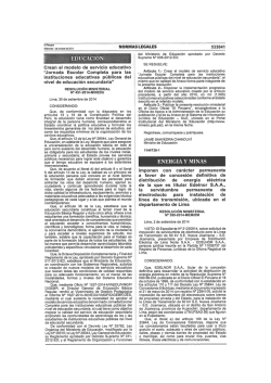 Resoluci&oacute;n Ministerial N&ordm; 451-2014-MINEDU - Ministerio de