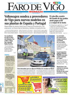 Volkswagen sondea a proveedores de Vigo para - Faro de Vigo