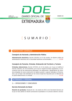 DOE 2011 - Nº 238.qxd - Diario Oficial de Extremadura - Gobierno