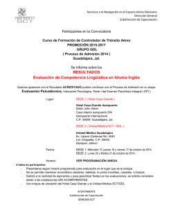 GDL Resultados Competencia Ling&uuml;&iacute;stica - Seneam