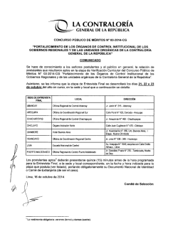  (l ) LA CONTRALORIA - Contraloría General de la República