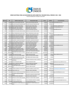 Censo Electoral Quibdo revisado-web - C&aacute;mara de Comercio del