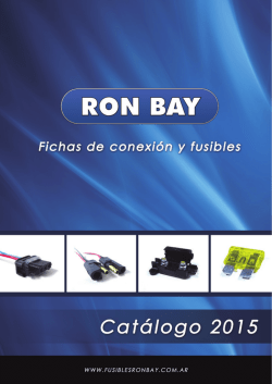 Descargar catálogo - Fusibles RON BAY