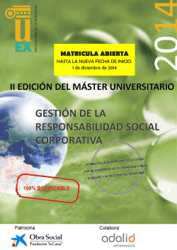 Más información - Observatorio de RSE de Extremadura