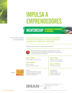 IMPULSA A - IMAN | Instituto de Modelado y Aceleración de Negocios
