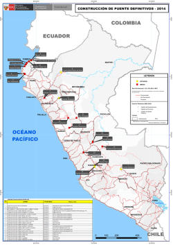 mapa - Provias Nacional