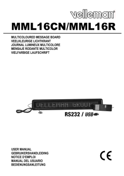 mml16cn / mml16r – multicoloured message board - GMe.cz