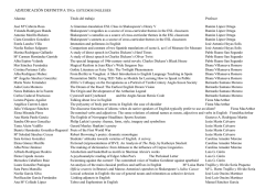 ADJUDICACI&Oacute;N DEFINITIVA TFGs ESTUDIOS INGLESES