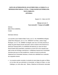 carta de autorización de los autores para la consulta, la