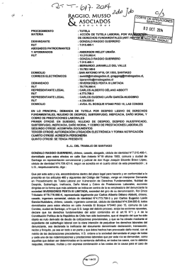 La demanda de Bravo contra Penta - Cooperativa.cl