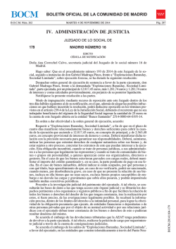 IV. ADMINISTRACI&Oacute;N DE JUSTICIA - Sede Electr&oacute;nica del Boletin