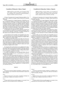 PDF signat electrònicament - Diari Oficial de la Comunitat Valenciana