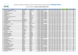 Los datos que se presentan a continuaci&oacute;n - Milton Ochoa