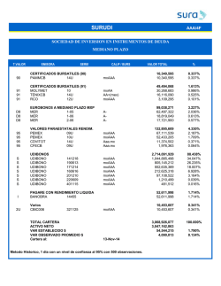 Cartera Semanal - SURA