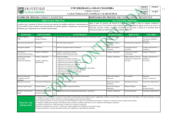 Caracterizaci&oacute;n compras y suministros - Intranet - Universidad La