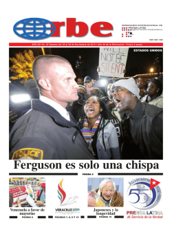 Semanario Orbe en PDF Semanario Orbe PDF - Prensa Latina