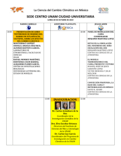 Programacion - pincc - UNAM