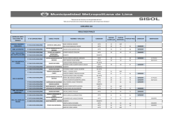 resultados finales 431 al 470 - Sistema Metropolitano de la