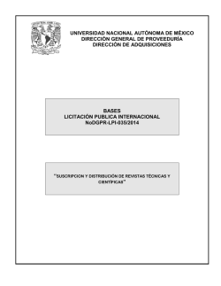 universidad nacional autónoma de méxico dirección general de