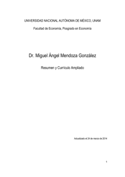 Dr. Miguel Ángel Mendoza González - Páginas Personales UNAM