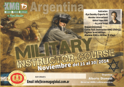 Folleto del Curso - Colegio Militar de la Nación