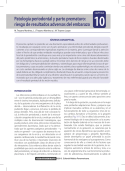 Patología periodontal y parto prematuro: riesgo de resultados