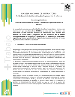 ESCUELA NACIONAL DE INSTRUCTORES - Sena