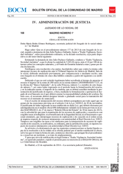IV. ADMINISTRACI&Oacute;N DE JUSTICIA - Sede Electr&oacute;nica del Boletin