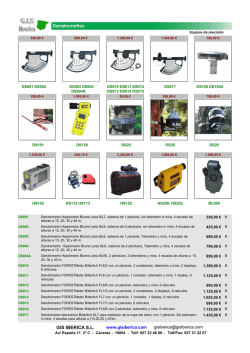 Dendrometros GIS IBERICA S.L.