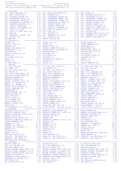 27/10/2014 Distribuidora TAZ&amp