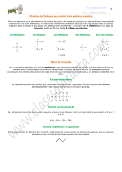 Química del Carbono - Clases a la Carta
